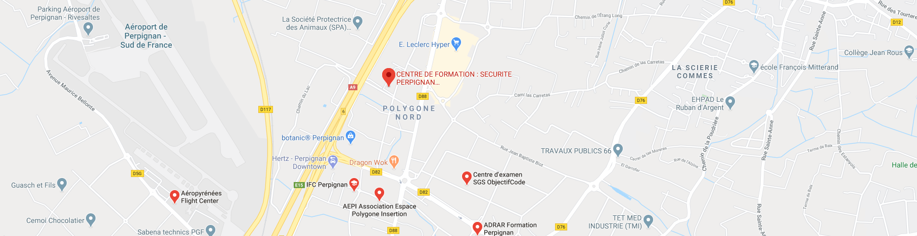 carte WPS TRAINING